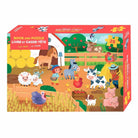 Coffret livre et casse - tête 25 pcs: La ferme - Casse - têtes - Boutique LeoLudo - Auzou