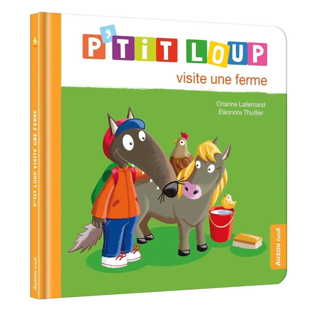 Coffret Ma bibliothèque P'tit Loup - Vive la nature - Livres - Boutique LeoLudo - Auzou