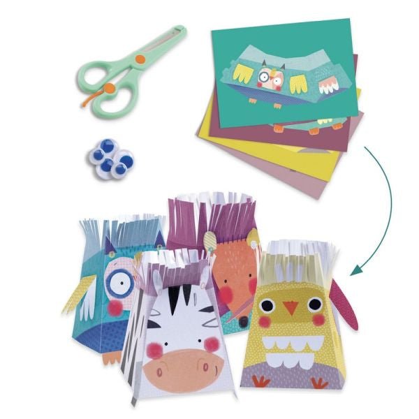 Coffret multi - activités - Animaux et leur maison - Art & bricolage - Boutique LeoLudo - Djeco