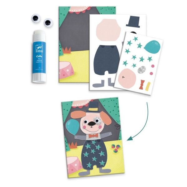 Coffret multi - activités - Animaux et leur maison - Art & bricolage - Boutique LeoLudo - Djeco