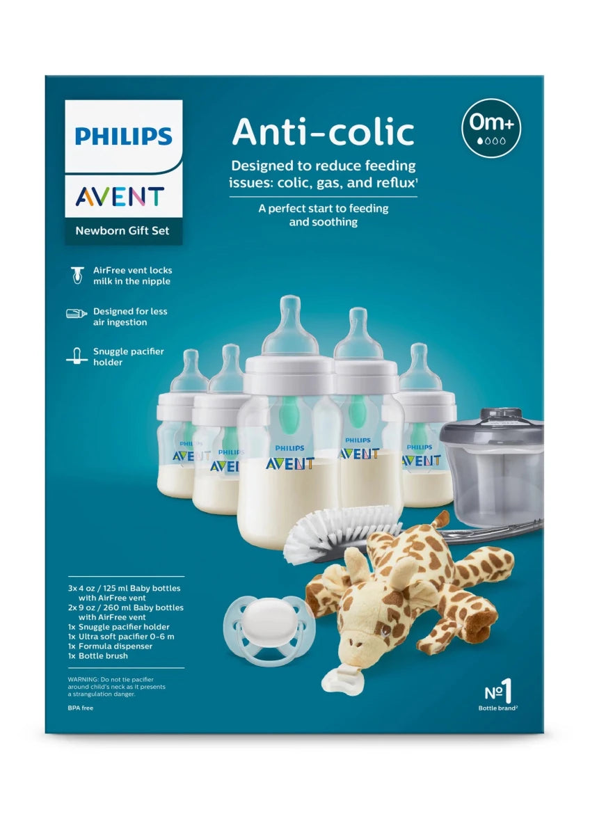 Coffret Philips Avent Anti-colique AirFree - Nouveau-né -Biberons- Boutique LeoLudo-Philips Avent