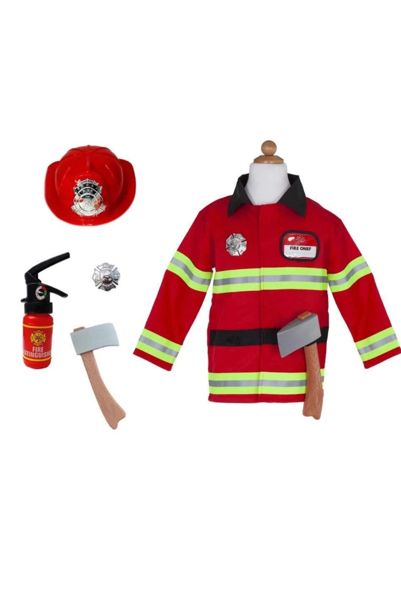 Coffret pompier avec accessoires -Costumes- Boutique LeoLudo-Great Pretenders