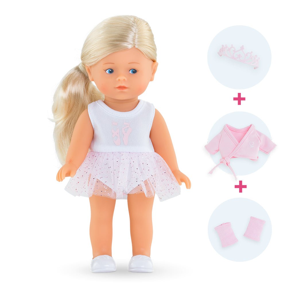 Coffret Rosy Ballerine (20 cm) -Poupées- Boutique LeoLudo-Corolle