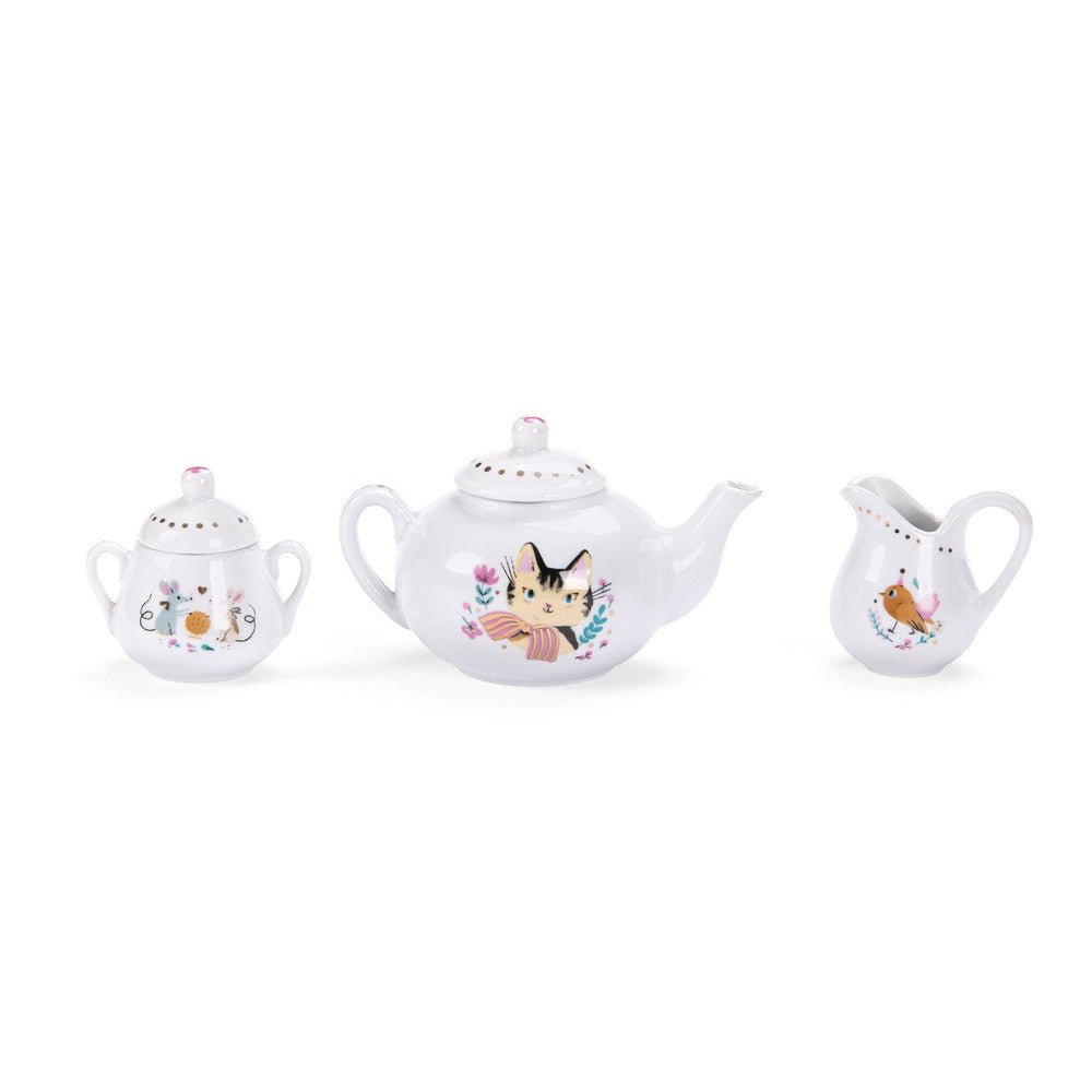 Coffret service à thé en céramique Les Parisiennes - Jouets d'imitation - Boutique LeoLudo - Moulin Roty