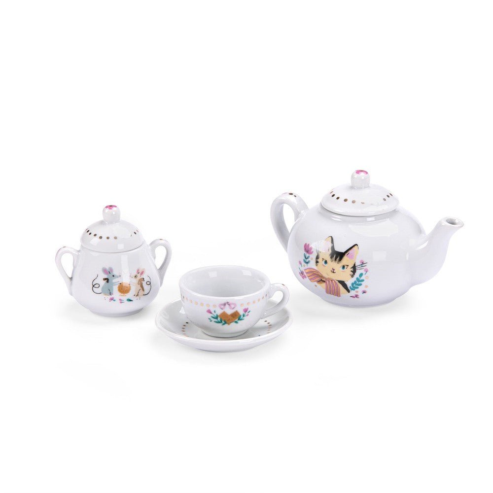 Coffret service à thé en céramique Les Parisiennes - Jouets d'imitation - Boutique LeoLudo - Moulin Roty