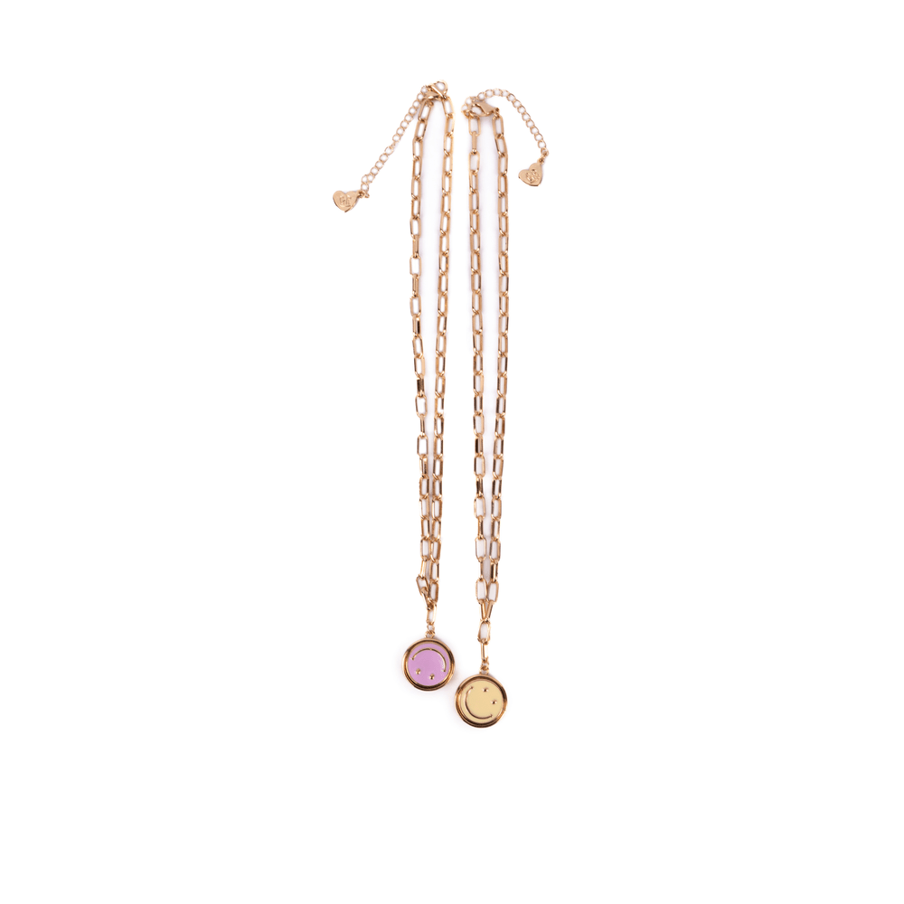 Collier Boutique Chic - All Smiles Spinner -Bijoux- Boutique LeoLudo-Great Pretenders