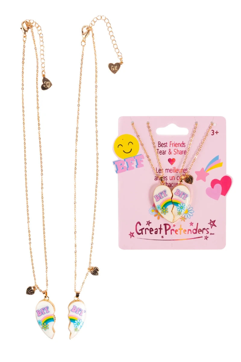 Collier inséparables à partager entre meilleures amies -Bijoux- Boutique LeoLudo-Great Pretenders