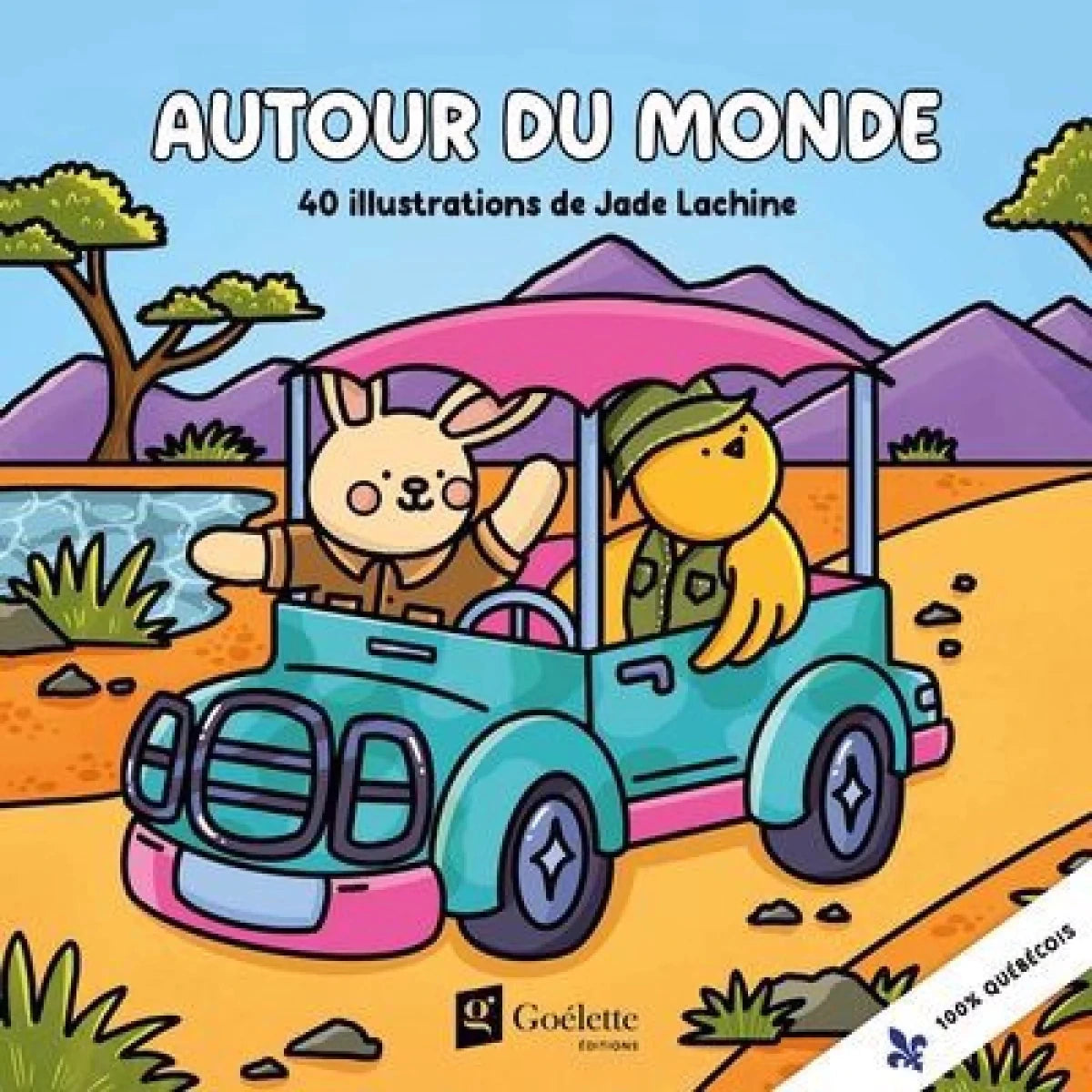 Coloriages autour du monde -Cahiers d'activités- Boutique LeoLudo-Goélette