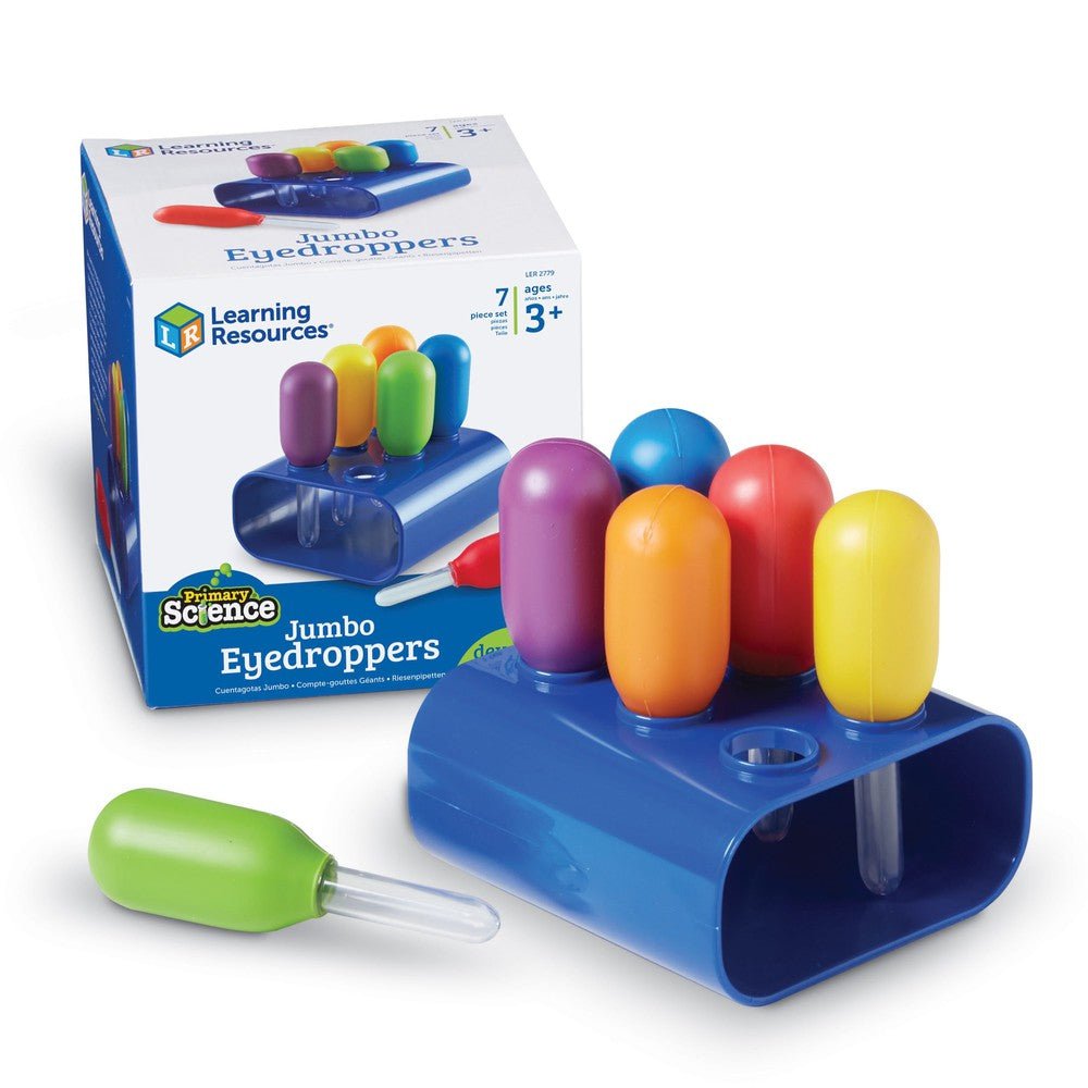 Compte - gouttes Jumbo Primary Science - Jeux scientifiques - Boutique LeoLudo - Learning Resources