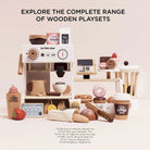 Comptoir café Barista en bois - Jouets d'imitation - Boutique LeoLudo - Le Toy Van