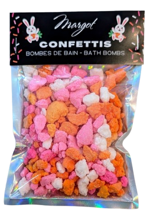 Confettis de bain - Pâques (75g) - Pour le bain - Boutique LeoLudo - Margot