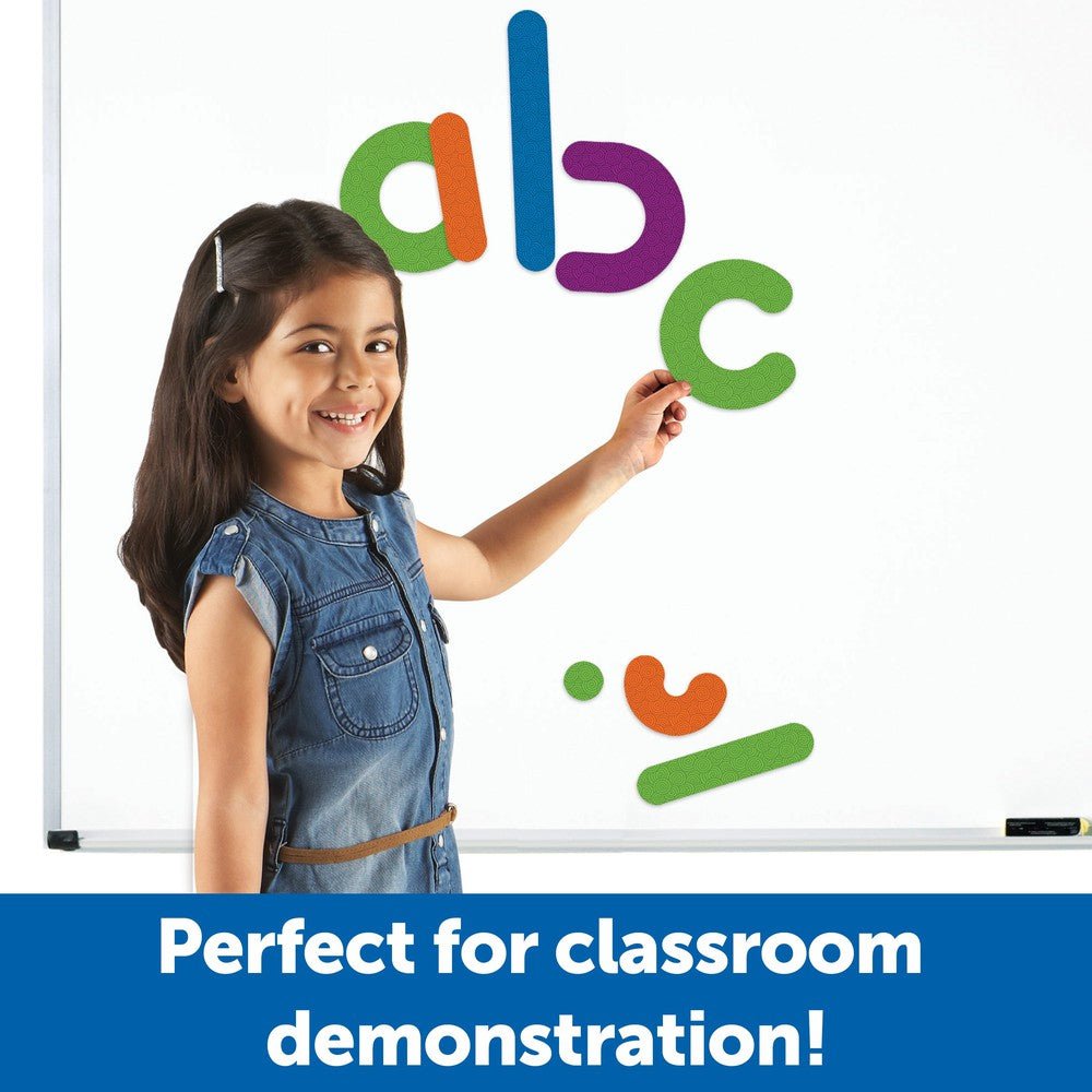 Construction magnétique de lettres géantes (21 pcs) - Jeux éducatifs - Boutique LeoLudo - Learning Resources