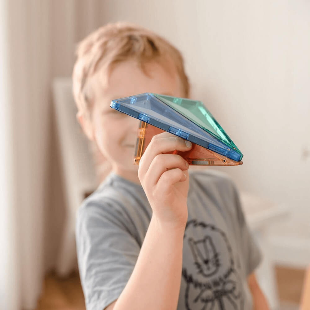 Construction magnétique - Kit de démarrage Pastel (64 pcs) - Jeux de construction - Boutique LeoLudo - Connetix