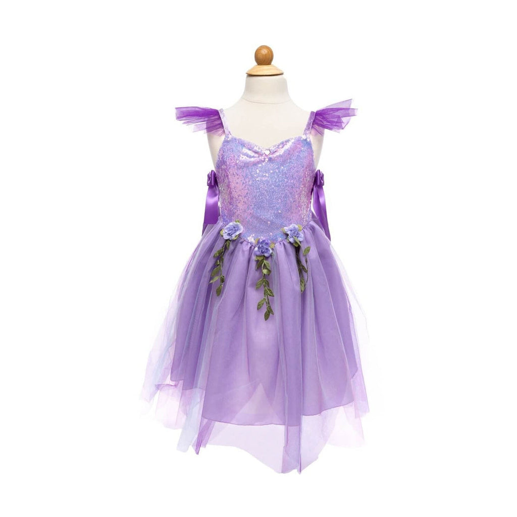 Costume de fée à paillettes lila (3 à 6 ans)-Great Pretenders-Boutique LeoLudo