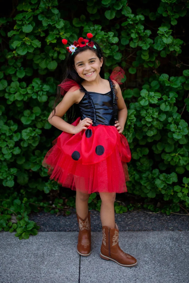 Costume robe + bandeau Coccinelles - Costumes - Boutique LeoLudo - Great Pretenders