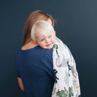 Couverture à langer en mousseline de coton - Dino Friends-Little Unicorn-Boutique LeoLudo