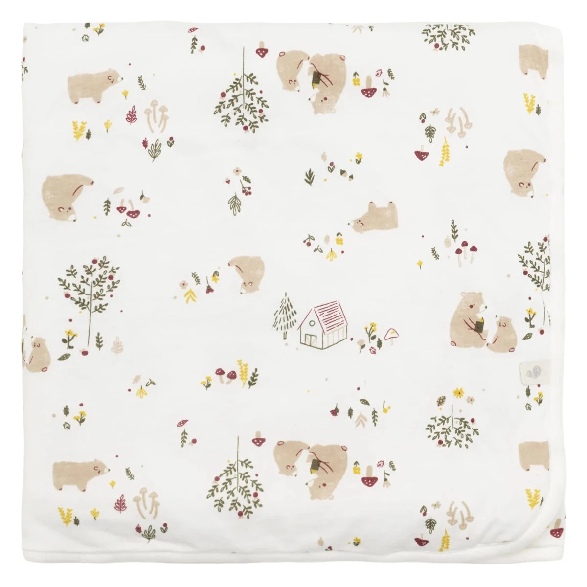 Couverture de bambou - Ours -Couvertures- Boutique LeoLudo-Perlimpinpin