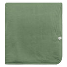 Couverture de bambou unie - Vert chasseur -Couvertures- Boutique LeoLudo-Perlimpinpin