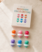 Craies champignons sans poussière – Ensemble de 6 -Art & bricolage- Boutique LeoLudo-Cherrypick