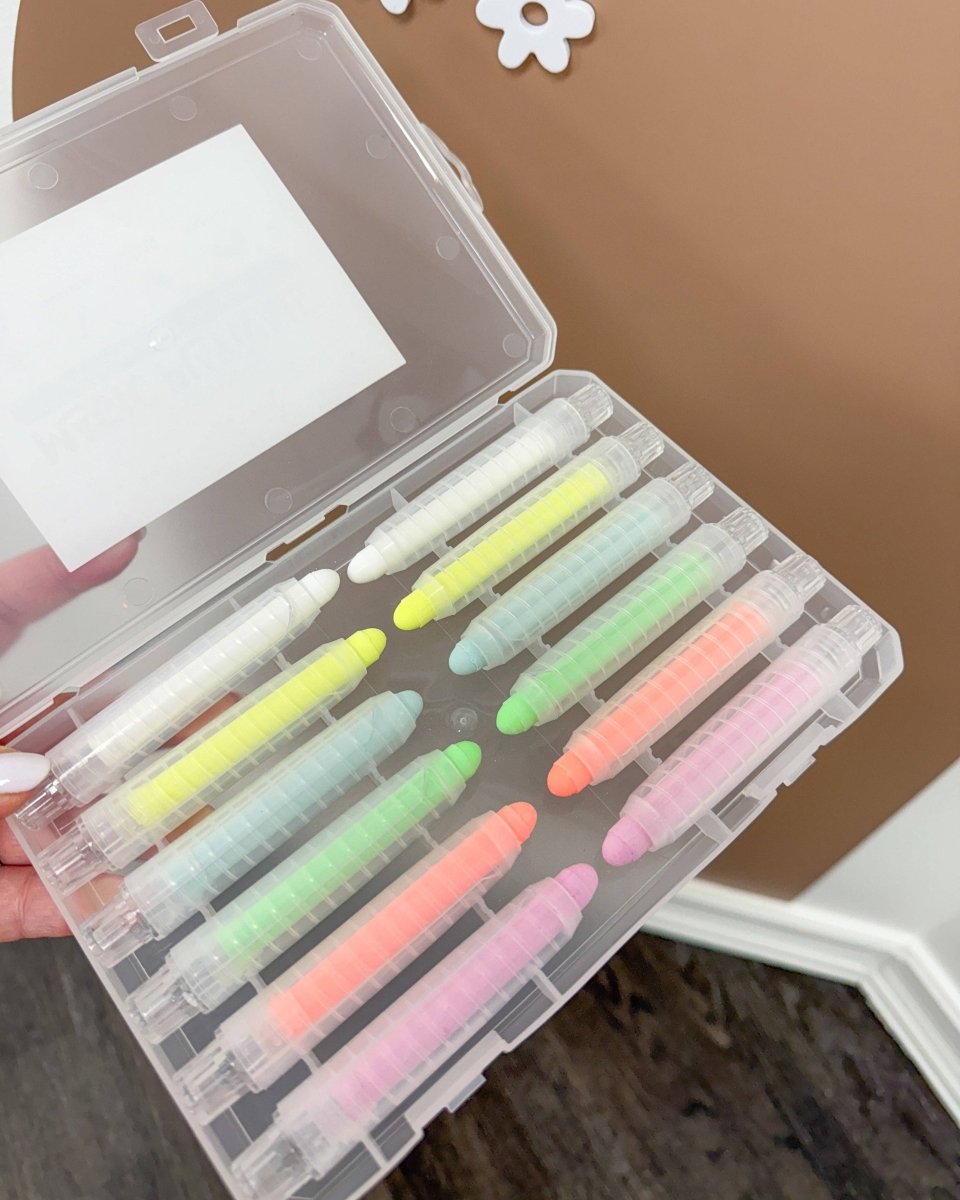 Craies sans poussière – Ensemble de 12 -Art & bricolage- Boutique LeoLudo-Cherrypick