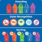 Crayons à compter -Jeux éducatifs- Boutique LeoLudo-Learning Resources