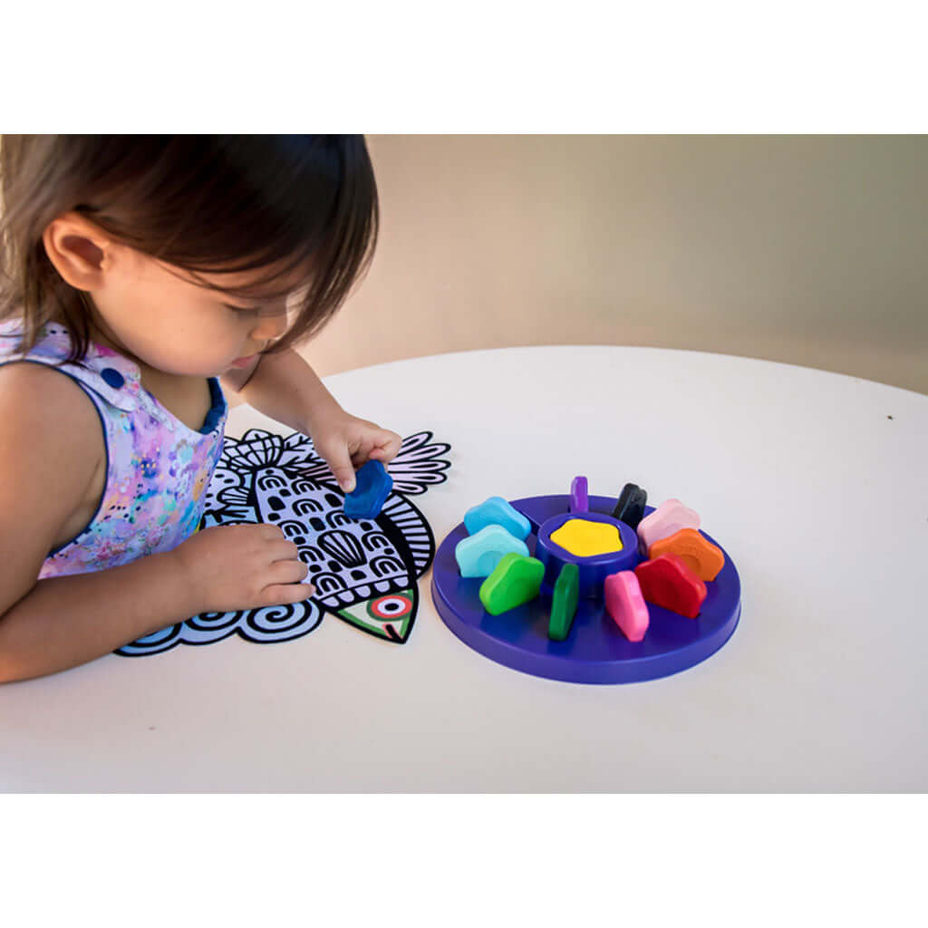 Crayons fleurs de cire pour tout - petits - Art & bricolage - Boutique LeoLudo - Djeco