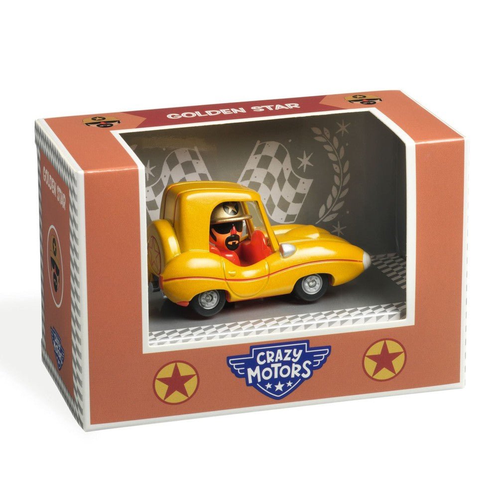 Crazy Motors - Golden Star - Véhicules de jeu - Boutique LeoLudo - Djeco