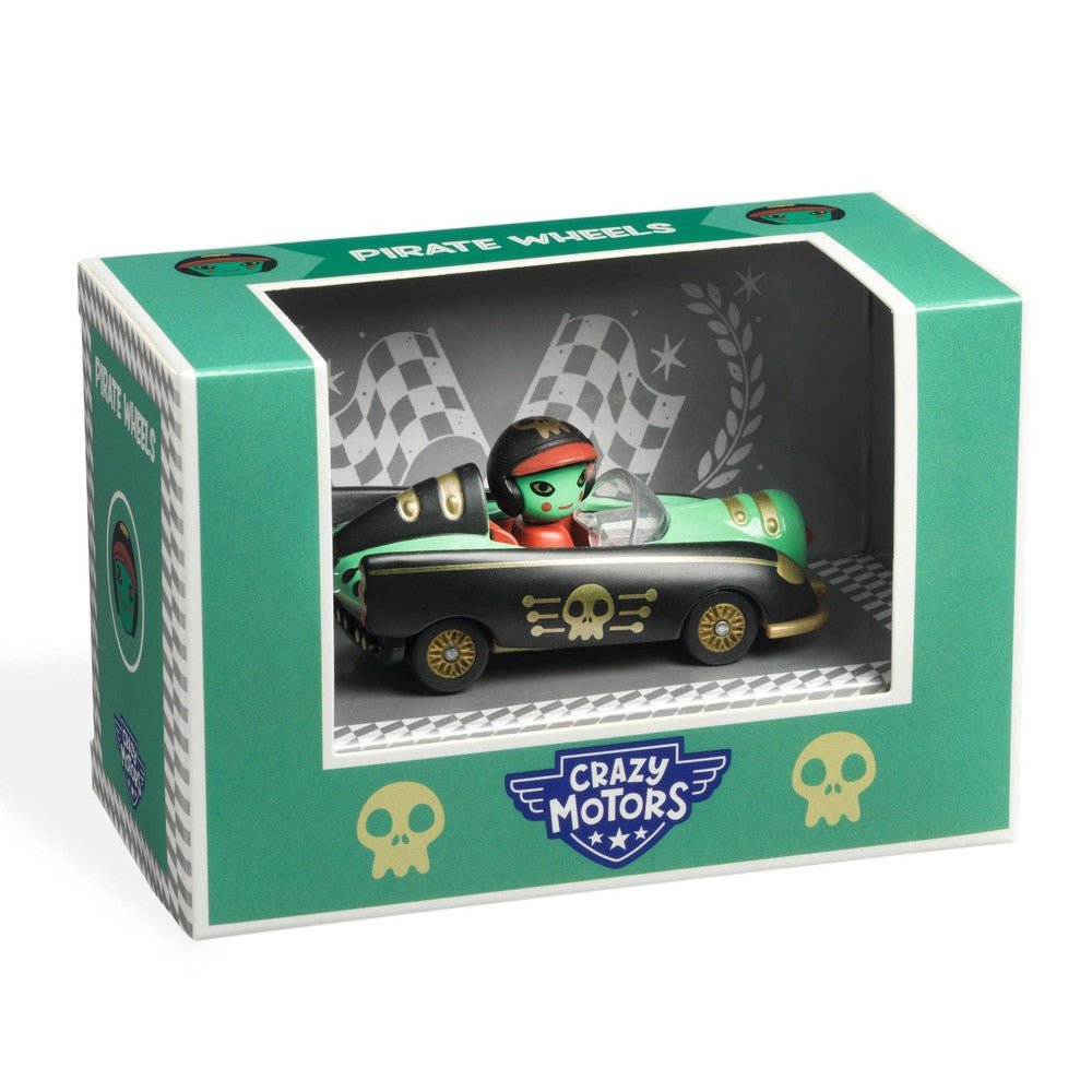 Crazy Motors - Pirate Wheels - Véhicules de jeu - Boutique LeoLudo - Djeco