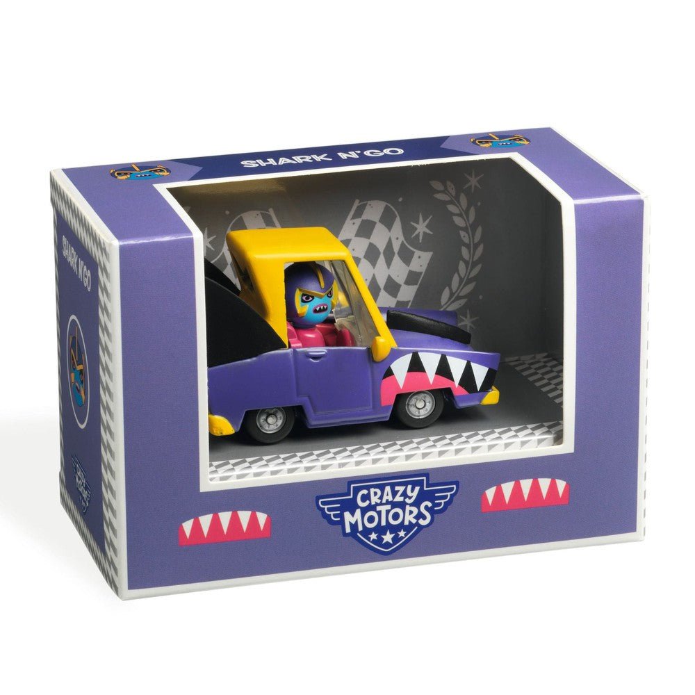 Crazy Motors - Shark N'Go - Véhicules de jeu - Boutique LeoLudo - Djeco