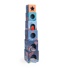 Cubes gigognes empilables Aventures de Paulie - Jouets à trier & empiler - Boutique LeoLudo - Moulin Roty