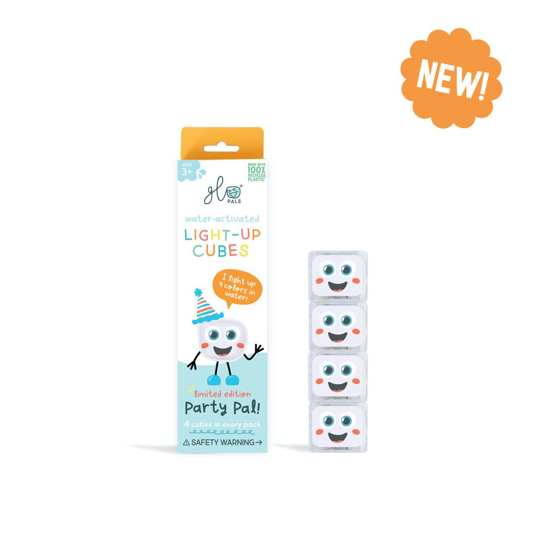Cubes lumineux pour le bain Glo Pals (paquet de 4)Jouets de bain# - Boutique LeoLudo