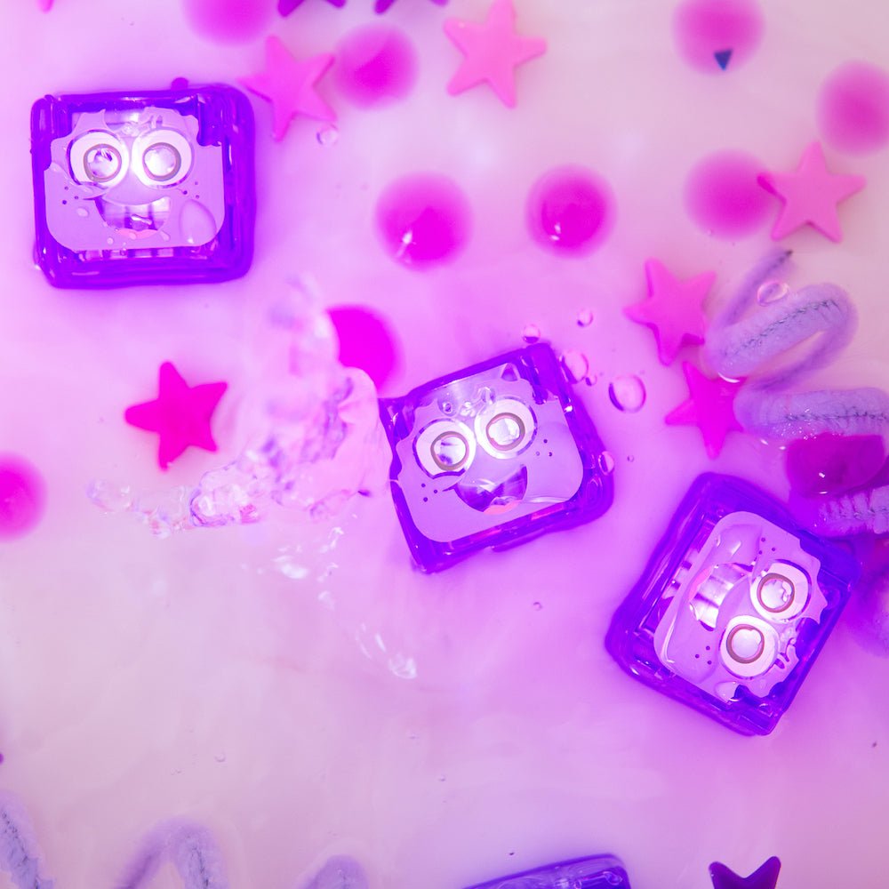 Cubes lumineux pour le bain Glo Pals (paquet de 4)Jouets de bain# - Boutique LeoLudo