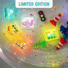Cubes lumineux thématique pour le bain Glo Pals (paquet de 6) - Jouets de bain - Boutique LeoLudo - Glo Pals