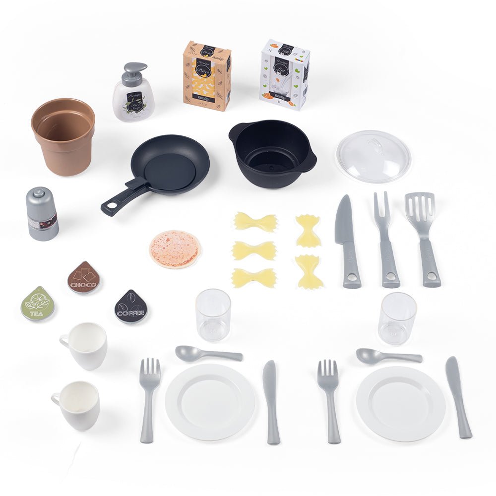 Cuisine Loft pour enfants avec 32 accessoires - Jouet éducatif pour développer l'imagination Jouets d'imitation- Boutique LeoLudo