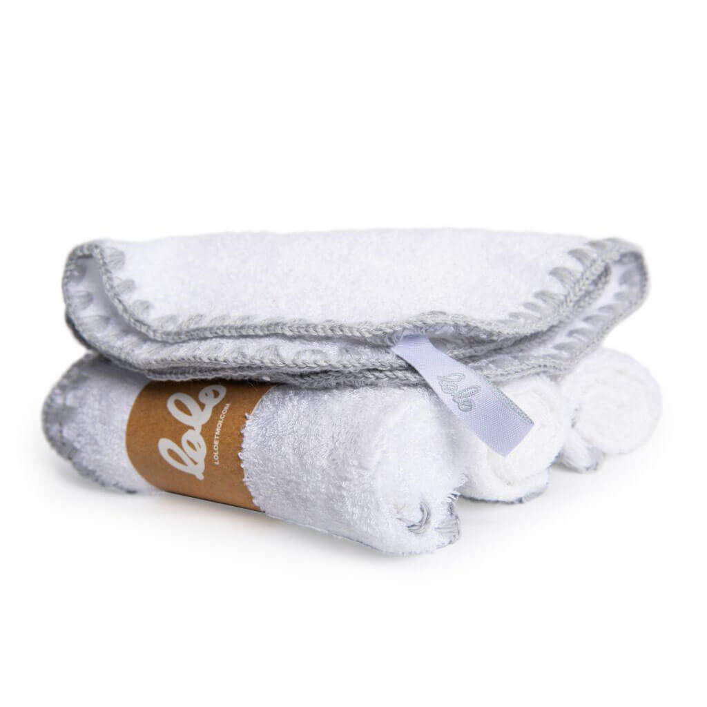 Débarbouillette en bambou et coton bioServiettes - Boutique LeoLudo