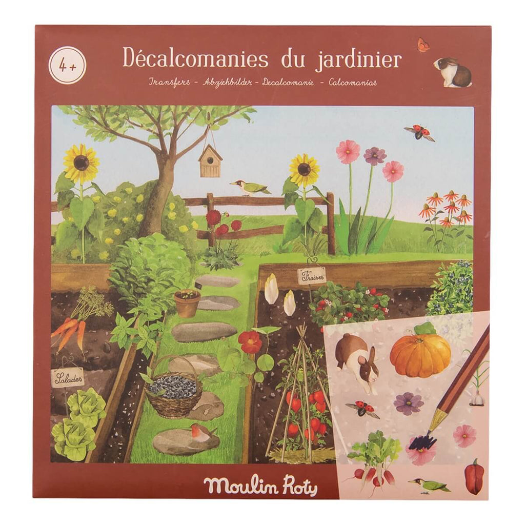 Décalcomanies du jardinier-Moulin Roty-Boutique LeoLudo