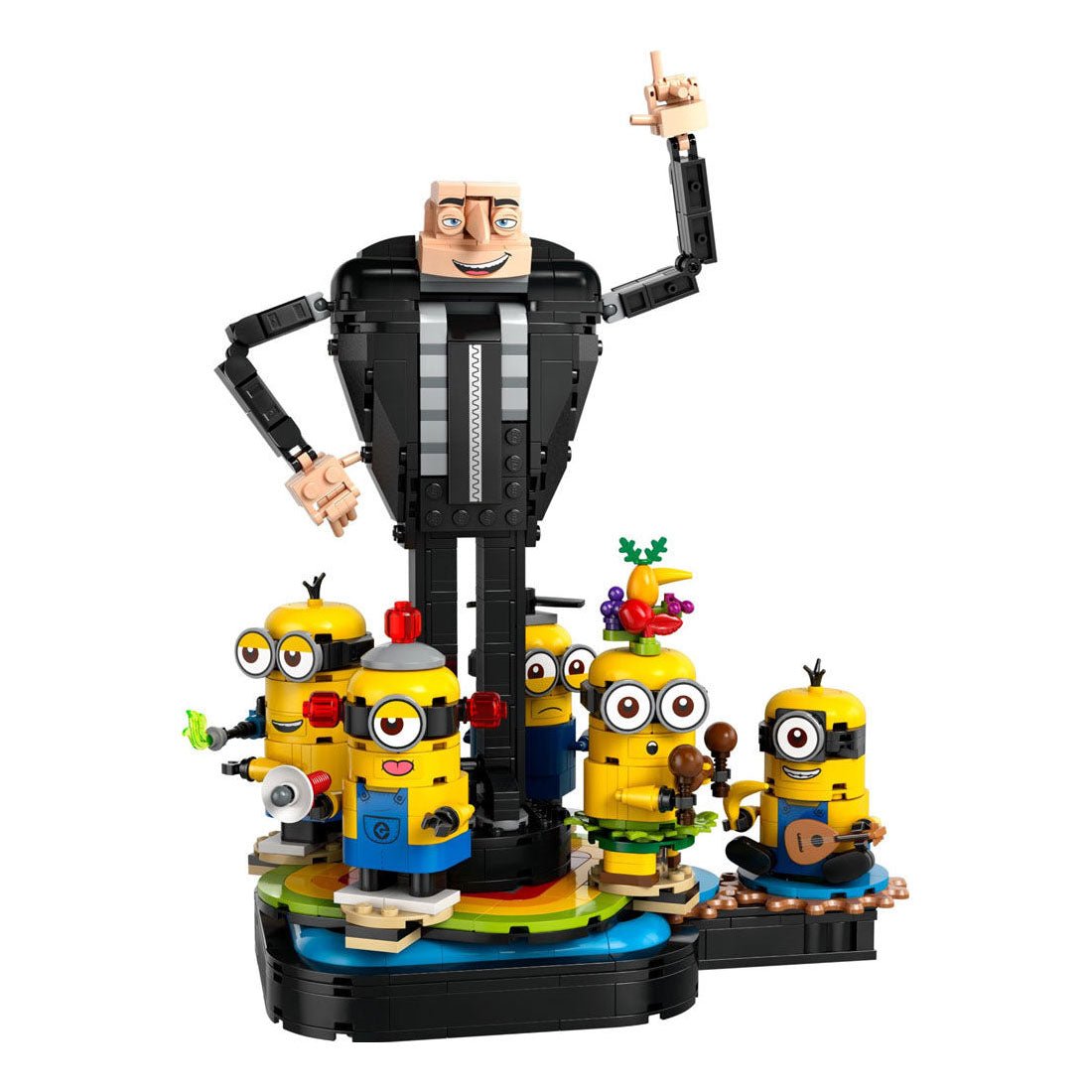 Détestable Moi 4 - Gru et Minions en briques (839 pcs) - Jeux de construction - Boutique LeoLudo - LEGO