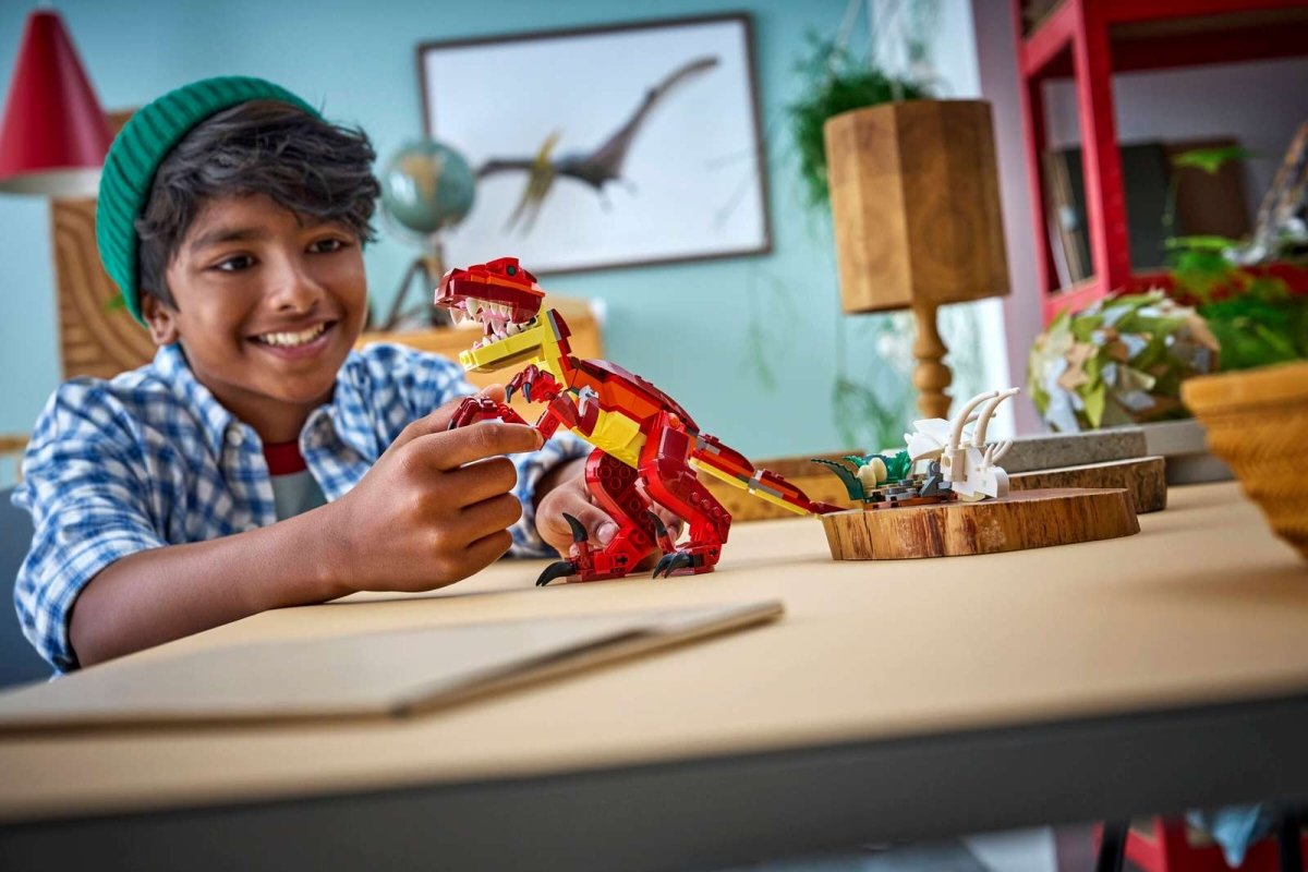 Dinosaure féroce 3 - en - 1 – LEGO Creator (283 pcs) - Jeux de construction - Boutique LeoLudo - LEGO