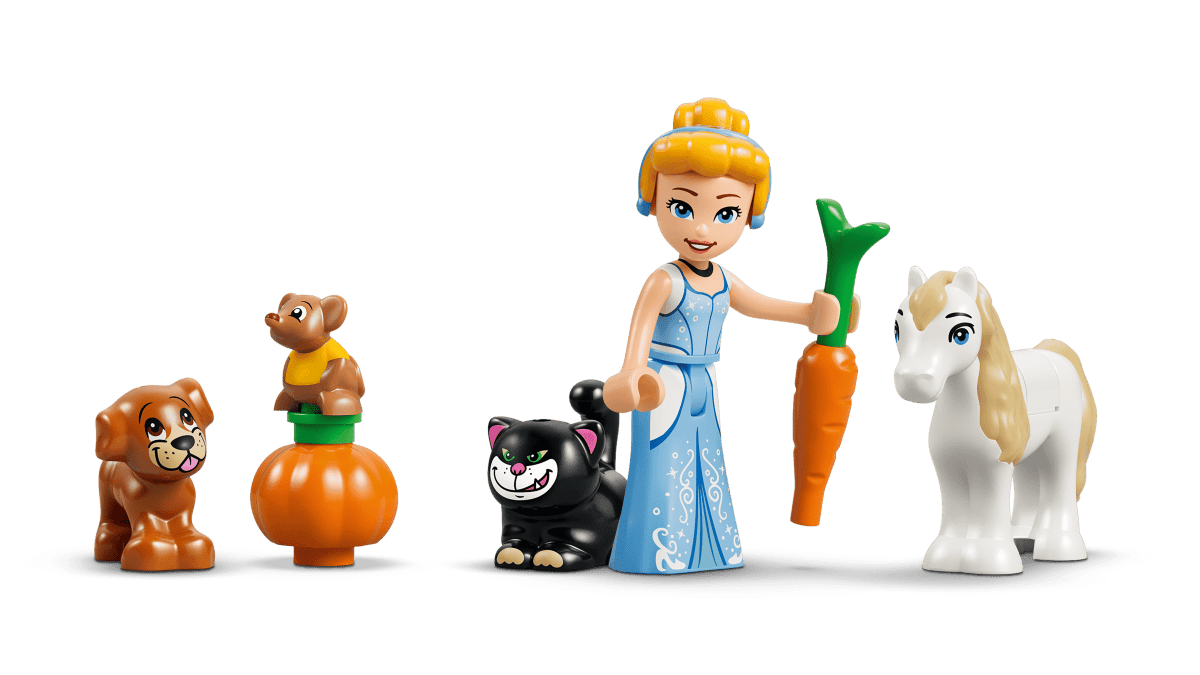 Disney - Château de Cendrillon et ses amis animaux – LEGO® -Ensembles de jeu- Boutique LeoLudo-LEGO