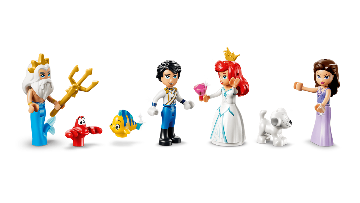 Disney - Le bateau du mariage royal d'Ariel – LEGO® -Ensembles de jeu- Boutique LeoLudo-LEGO