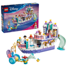 Disney - Le bateau du mariage royal d'Ariel – LEGO® -Ensembles de jeu- Boutique LeoLudo-LEGO