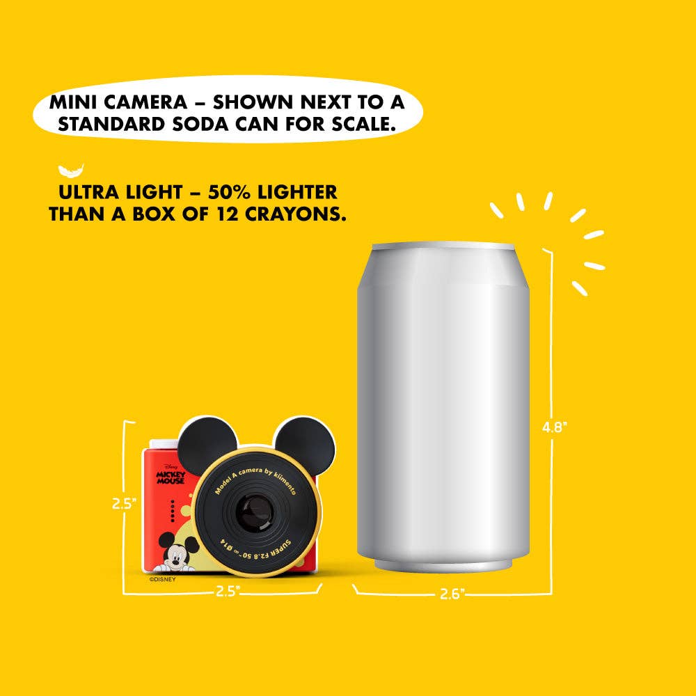 Disney Mickey Mouse Mini Camera - Jeux électroniques - Boutique LeoLudo - kiimento (formerly Kidamento)