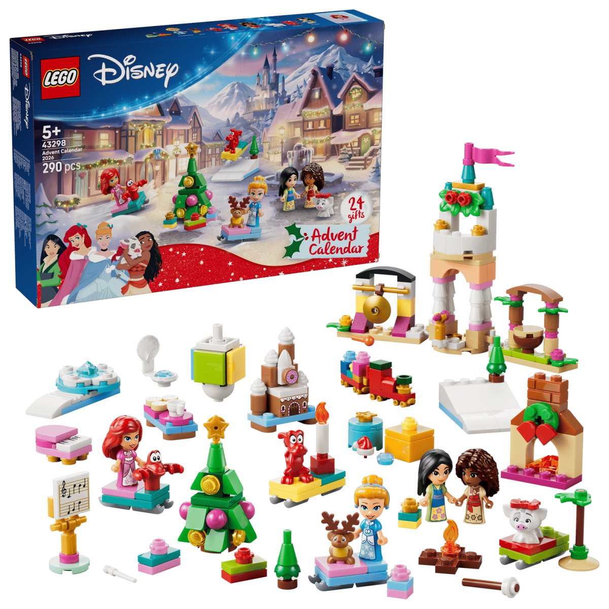 Disney Princesse - Calendrier de l'Avent 2026 (290 pcs.) – LEGO® -Ensembles de jeu- Boutique LeoLudo-LEGO