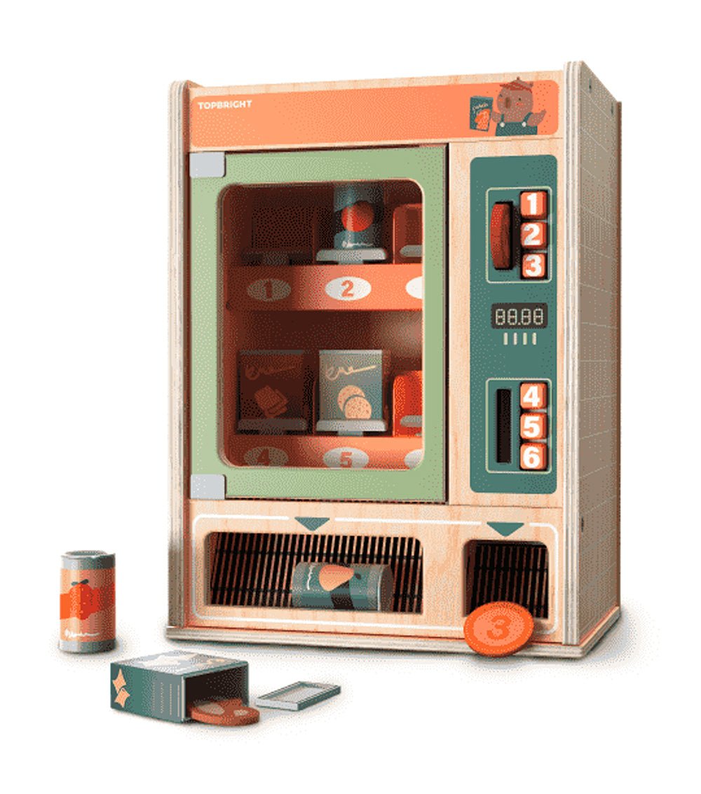 Distributeur automatique Shop & Go - Jouets d'imitation - Boutique LeoLudo - Top Bright