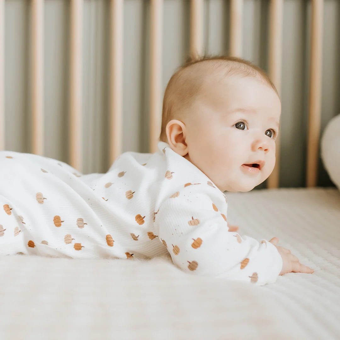 Dormeuse à pieds intégrés Blanc Cassé (18M) -Vêtements- Boutique LeoLudo-Petit Lem