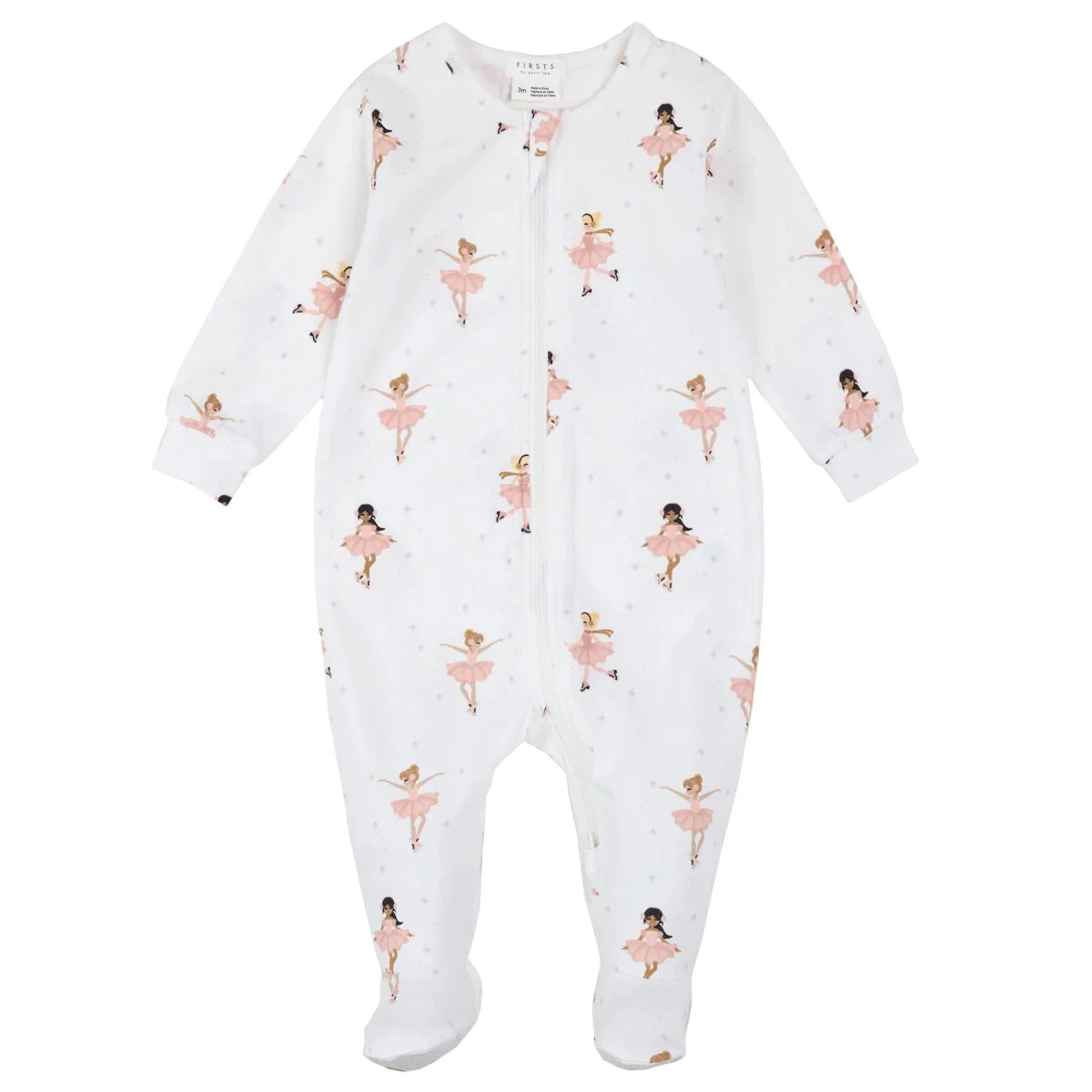 Dormeuse à pieds intégrés Blanc Cassé -Vêtements- Boutique LeoLudo-Petit Lem