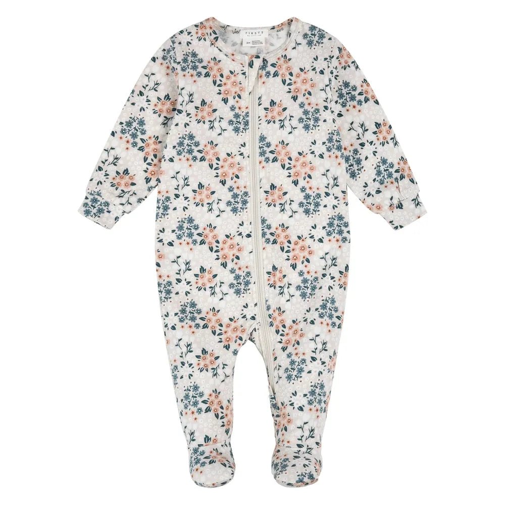Dormeuse - Fleurs Printanières (0 - 12M) - Vêtements - Boutique LeoLudo - Petit Lem