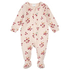 Dormeuse gaufrée - Fraise (0 - 12M) - Vêtements - Boutique LeoLudo - Petit Lem
