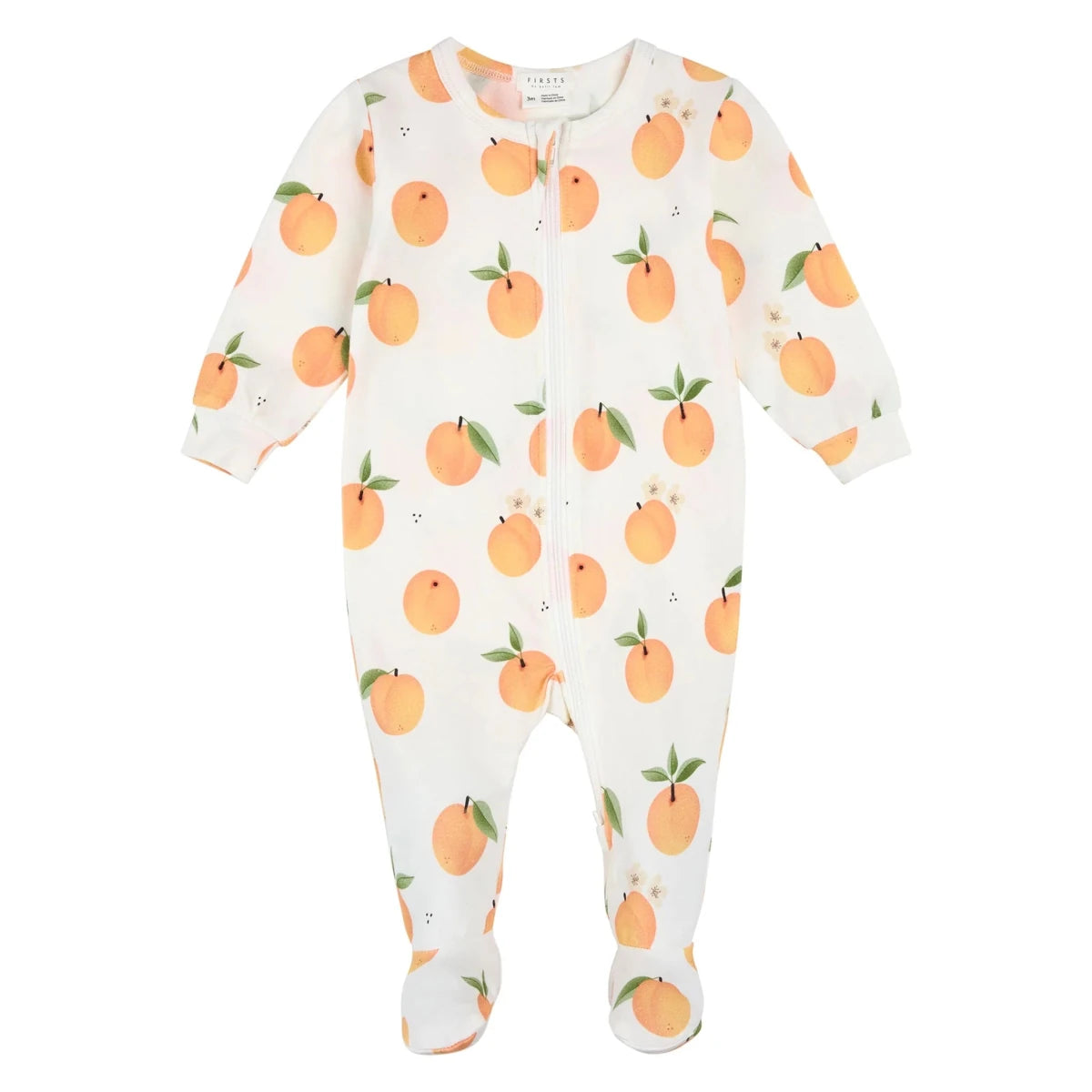 Dormeuse - Pêches (0 - 12M) - Vêtements - Boutique LeoLudo - Petit Lem