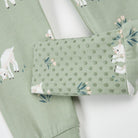 Dormeuse sauge - Petit Agneau (0 - 12M) - Vêtements - Boutique LeoLudo - Petit Lem